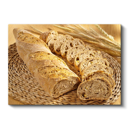 Baget Ekmek - Geleneksel Fırın Lezzeti Kanvas Tablo