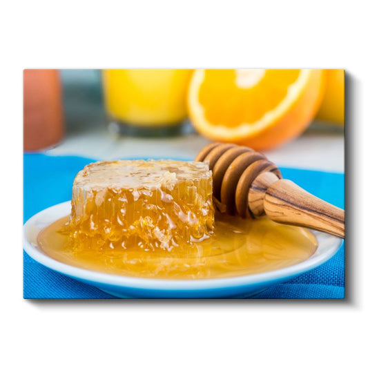 Bal Peteği - Doğal Tatlı Lezzet Kanvas Tablo