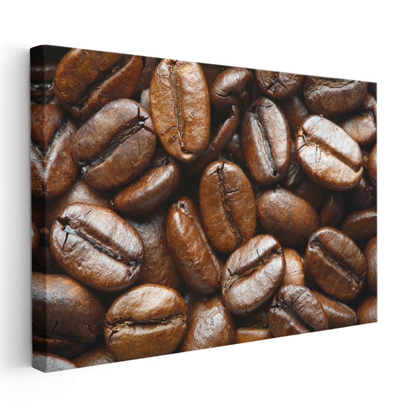 Kahve Çekirdekleri - Aromalı Kahvaltı Keyfi Kanvas Tablo