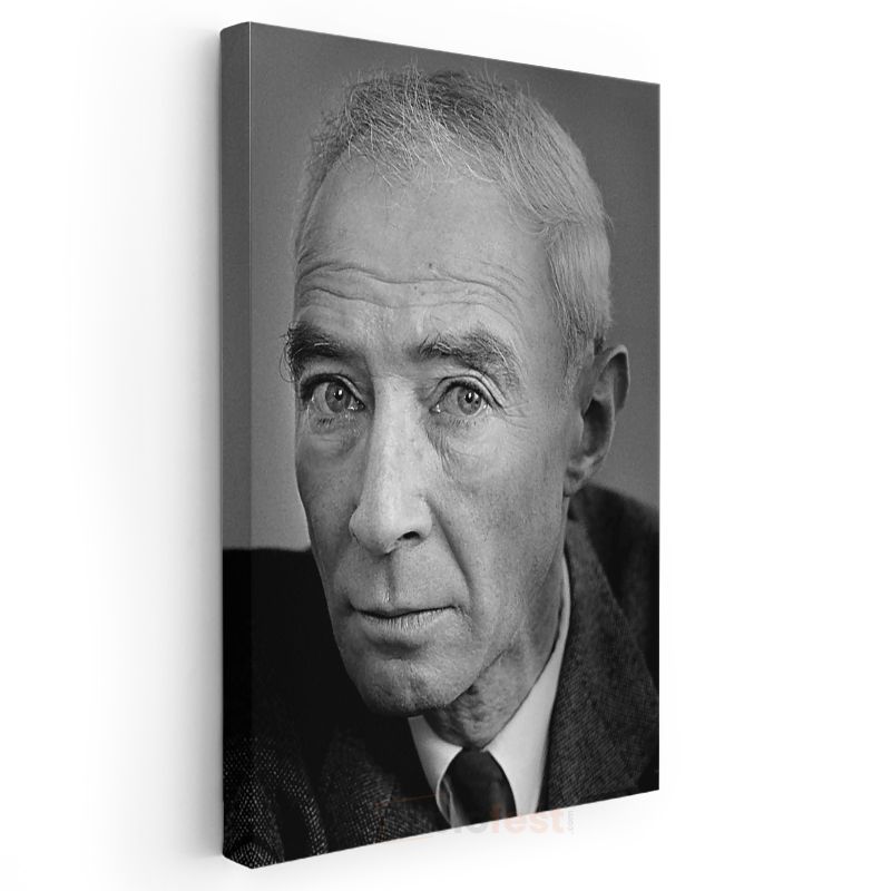 J. Robert Oppenheimer - Atom Bombasının Babası Kanvas Tablo