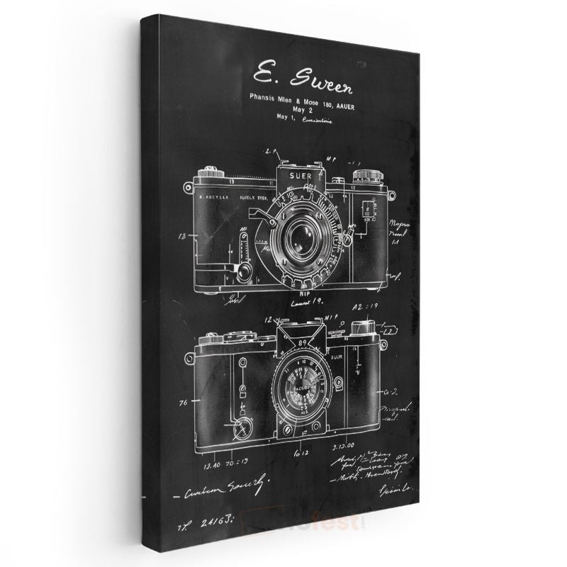 Leica Fotoğraf Makinesi - Profesyonel Görüntüleme Ekipmanı Kanvas Tablo