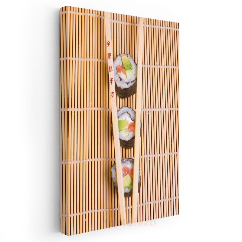 Japon Lezzeti - Sushi Ruloları Kanvas Tablo