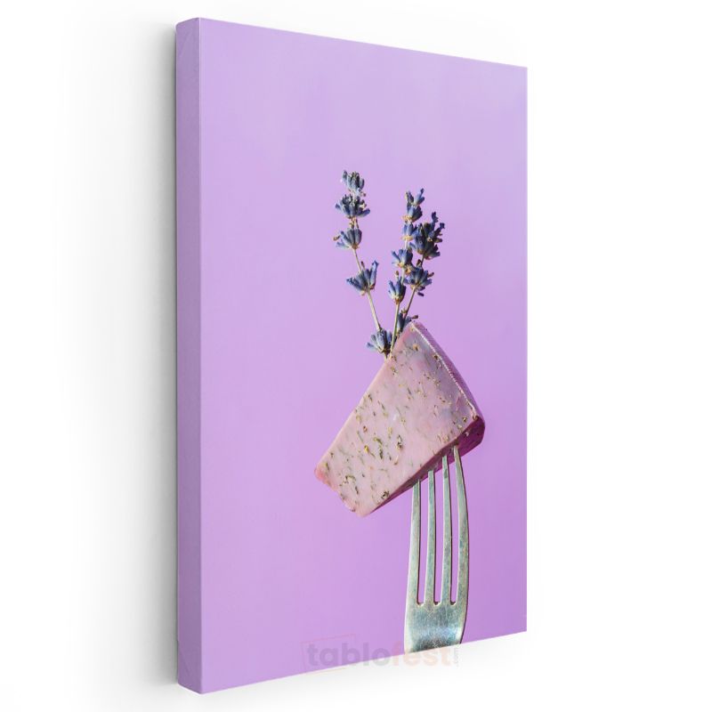 Lavanta Peynir - Aromatik Gastronomi Kanvas Tablo
