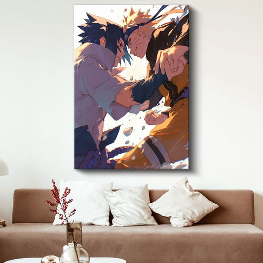 Ninja Düellosu - Efsanevi Karşılaşma Anime Kanvas Tablo