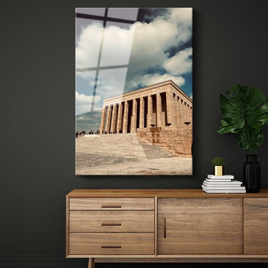 Anıtkabir - Mavi Gökyüzü Altında Cam Tablo