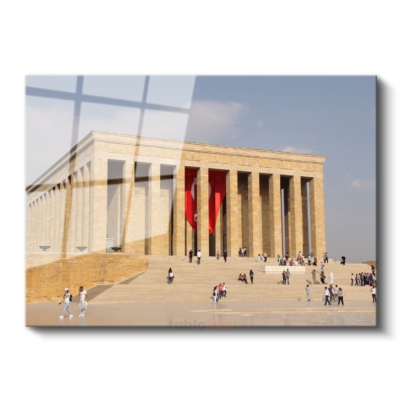 Anıtkabir - Atatürk'ün Ebedi İstirahatgahı Cam Tablo