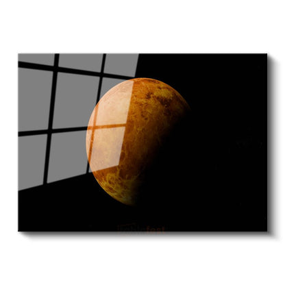 Mars Gezegeni - Kızıl Gezegenin Büyüleyici Portresi Cam Tablo