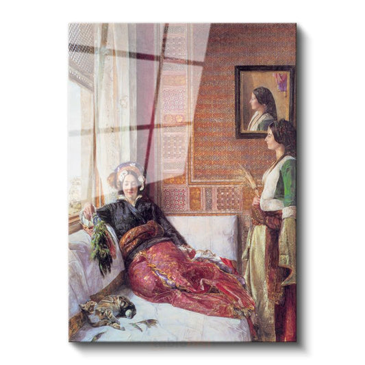 Osman Hamdi Bey - Haremde Cam Tablo