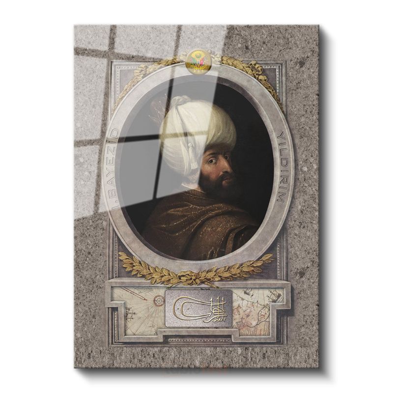Osmanlı Padişahları - Sultan I. Murad Han Cam Tablo