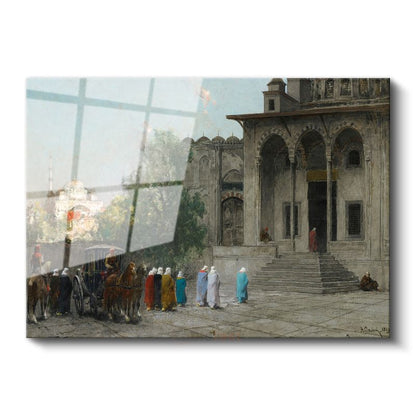 Saray Yaşamı - Osmanlı Dönemi Mimari Detaylar Cam Tablo