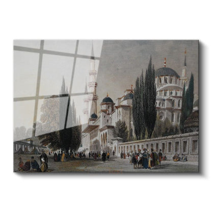 Süleymaniye Camii - Osmanlı Mimarisinin Görkemi Cam Tablo