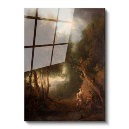 Thomas Gainsborough - Orman Yolu Cam Tablo