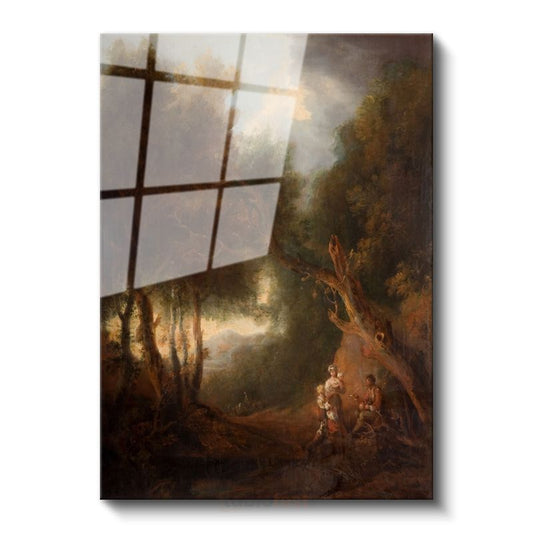 Thomas Gainsborough - Orman Yolu Cam Tablo