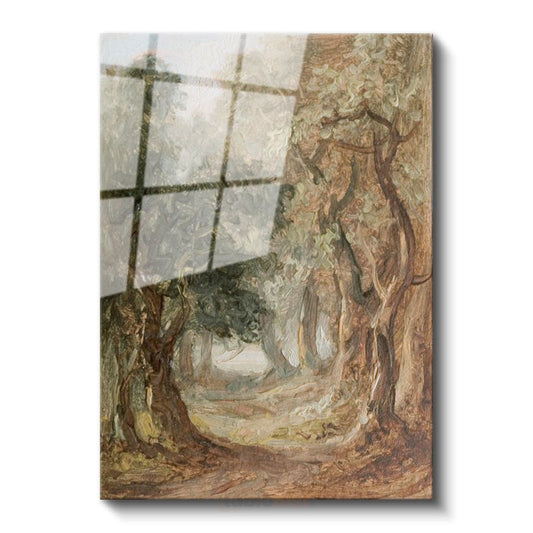 J.M.W. Turner - Orman Patikası Cam Tablo
