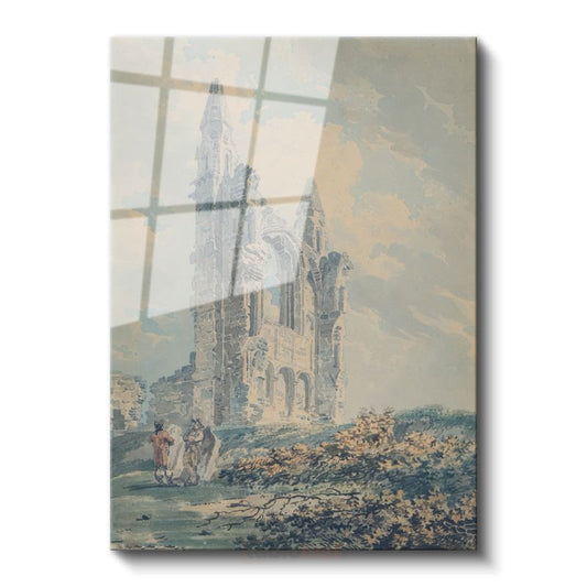 J.M.W. Turner - St. Andrews Katedrali Kalıntıları Cam Tablo