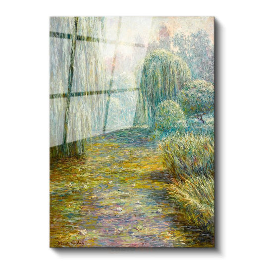 Claude Monet - Nilüfer Havuzu Cam Tablo