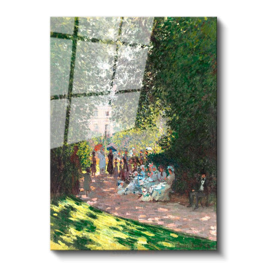 Claude Monet - Parc Monceau Cam Tablo