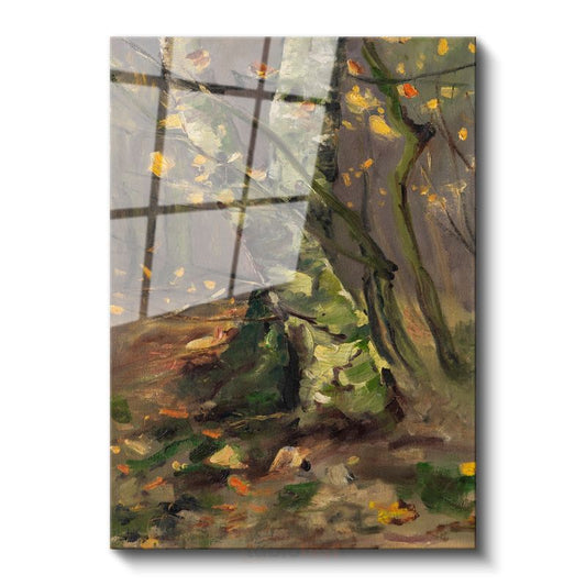 Berthe Morisot - Sonbahar Ormanı Cam Tablo