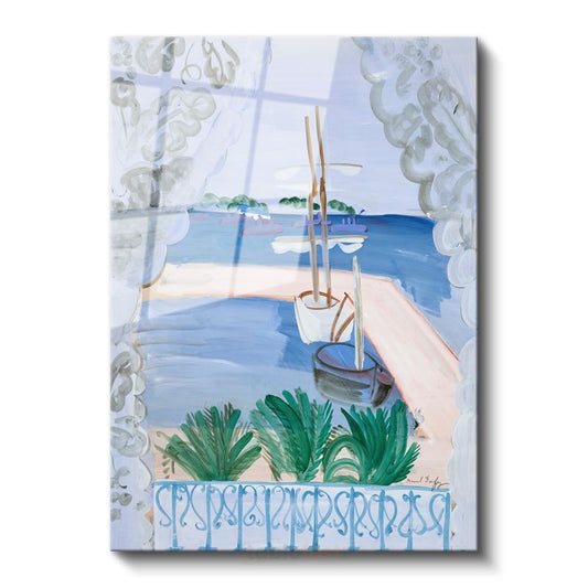 Henri Matisse - Akdeniz Limanı Cam Tablo