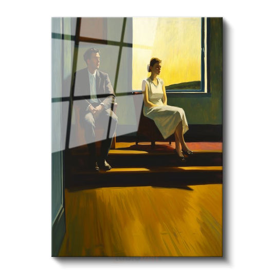 Edward Hopper - Excursion into Philosophy Cam Tablo