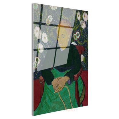 Vincent van Gogh - Madam Roulin Portresi Cam Tablo