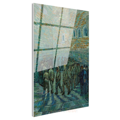 Vincent van Gogh - Hapishane Avlusu Cam Tablo