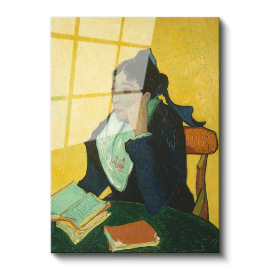 Vincent van Gogh - Arlesli Madam Ginoux Portresi Cam Tablo