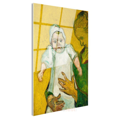 Vincent van Gogh - Marcelle Roulin ile Madam Augustine Roulin Cam Tablo