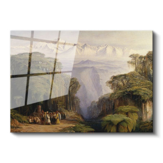 Edward Lear - Himalayalar Cam Tablo