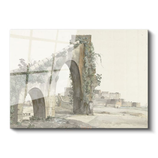 Luigi Mayer - Antik Roma Kemeri Cam Tablo