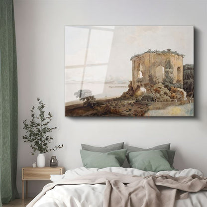 William Turner - Roma Harabeleri Cam Tablo