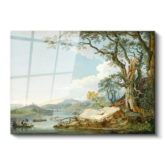 Richard Wilson - İtalyan Manzarası Cam Tablo