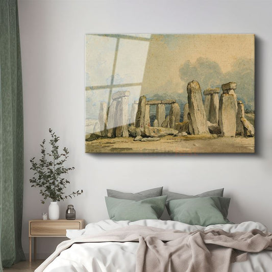 J.M.W. Turner - Stonehenge Cam Tablo