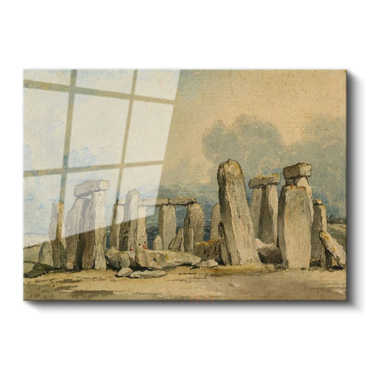 J.M.W. Turner - Stonehenge Cam Tablo