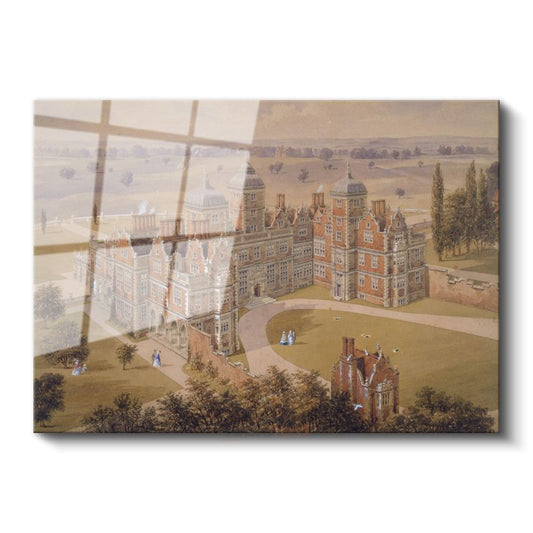 William Daniell - Aston Hall Malikânesi Cam Tablo