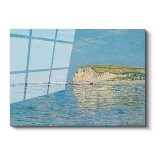 Claude Monet - Pourville Sahili Cam Tablo