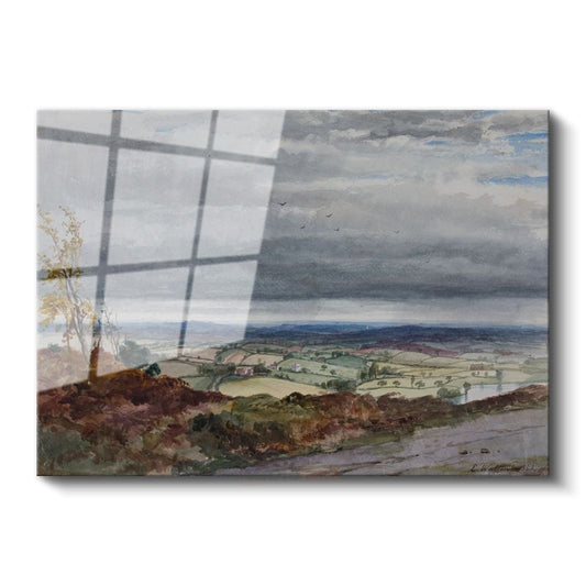 William Turner - Kırsal Manzara Cam Tablo