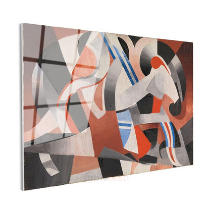 Fernand Léger - Kontrast Formlar Cam Tablo