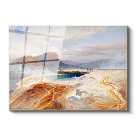 Thomas Moran - Mammoth Hot Springs Cam Tablo