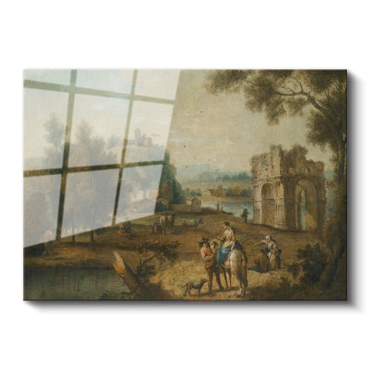 Richard Wilson - İtalyan Manzarası Cam Tablo