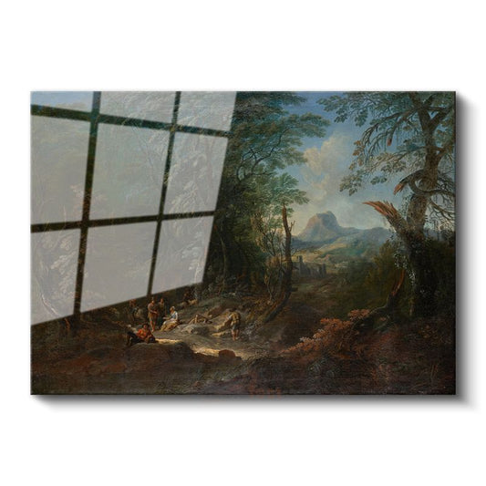 Alexander Nasmyth - Orman Yolu Cam Tablo
