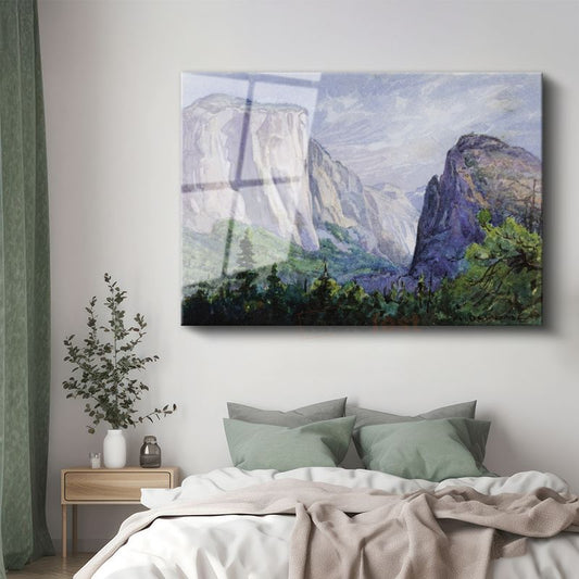 Thomas Hill - Yosemite Vadisi Cam Tablo