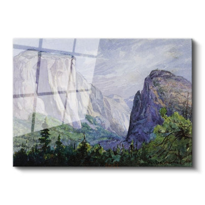 Thomas Hill - Yosemite Vadisi Cam Tablo