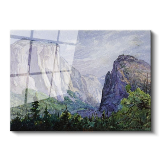Thomas Hill - Yosemite Vadisi Cam Tablo