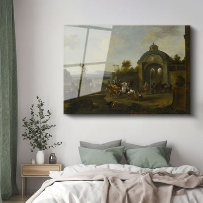 Philips Wouwerman - Av Sahnesi Cam Tablo