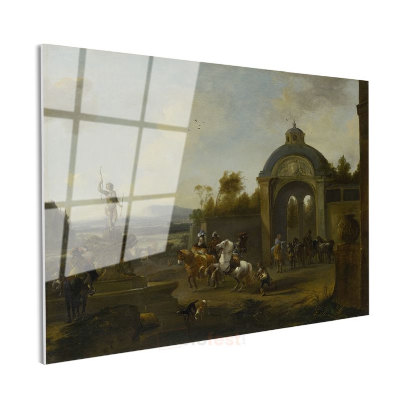Philips Wouwerman - Av Sahnesi Cam Tablo
