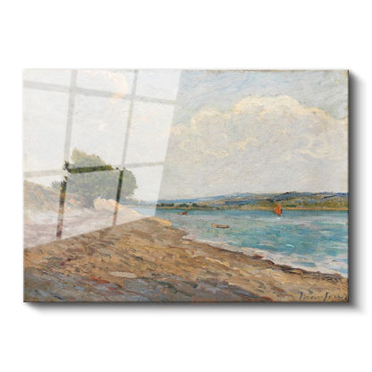 Maxime Maufra - Sahil Manzarası Cam Tablo