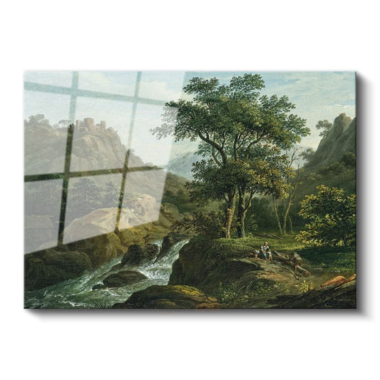 Claude Lorrain - Pastoral Manzara Cam Tablo