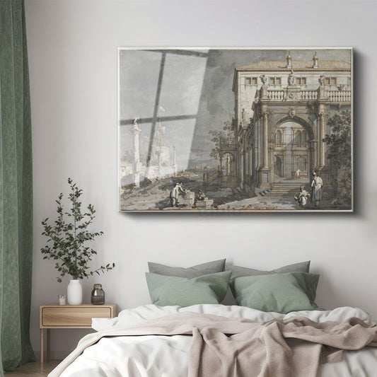 Canaletto - Venedik Sarayı Cam Tablo