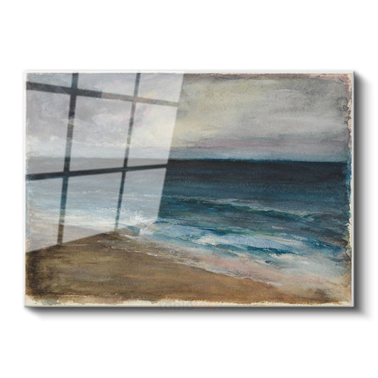 J.M.W. Turner - Deniz Kıyısı Cam Tablo